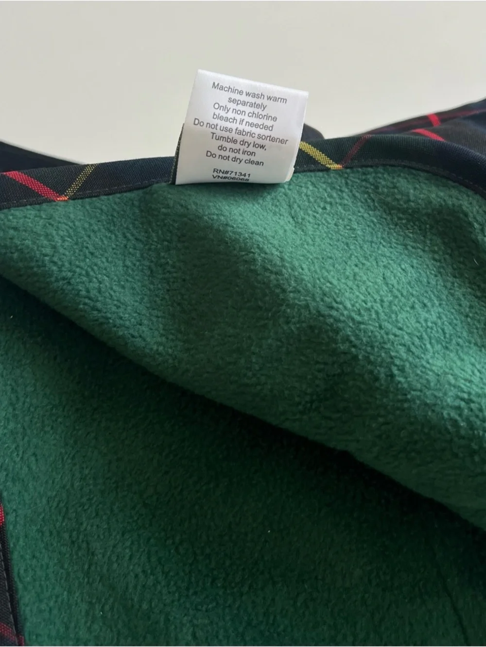 L.L. Bean Weekender Blanket Plaid Picnic Outdoor Roll Up Hunting Stewart Tartan